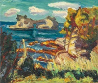 Engetsuto island, Nanki | 南紀円月島, 1961